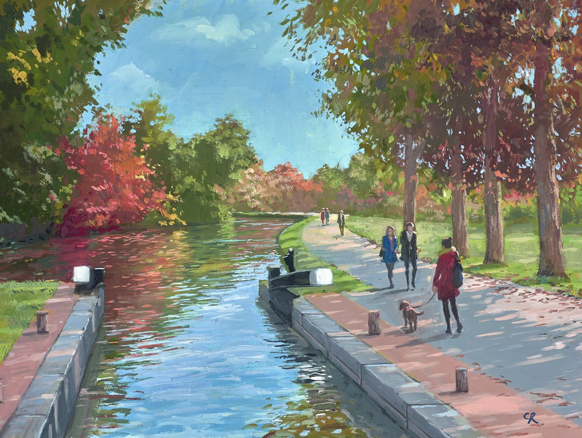 By The Lock, Guildford Canal